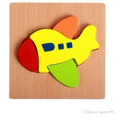 Ahşap 3D Puzzle 15*15 cm (1 ADET)