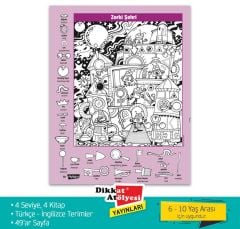 Hidden Pictures Gizli Resimler 4'lü Set (6-10 Yaş)