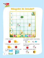 Hikayeli Kodlama Stickerlı - Dikkat Atölyesi Yayınları Kodlama Kitabı