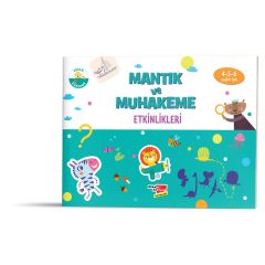 4-6 Yaş Evde Etkinlik Kitabı Seti (Düşünme Becerileri, Mantık ve Muhakeme, Yaratıcılık ve Hayal Gücü)