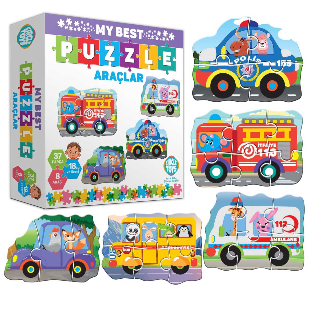 My Best Puzzle Taşıtlar