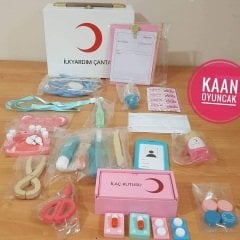 Acil İlk Yardım Seti - Doktor Oyun Seti - Hastane Muayene Seti