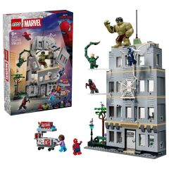 76350 Lego Marvel Spider-Man ve Hulkın Destansı Çarpışması 534 parça +8 yaş