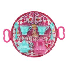 ERN-893 HEROES TOYS TEPSİLİ ÇAY VE KEK SETİ