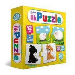 12-36 Ay Baby Puzzle Eğitici Puzzle Set  (2 ve 3 Parçalı)