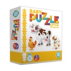 12-36 Ay Baby Puzzle Eğitici Puzzle Set  (2 ve 3 Parçalı)