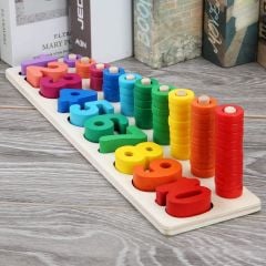 Montessori Logaritmik Sayı Seti Halkalı