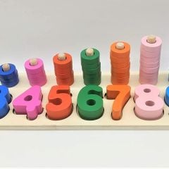 Montessori Logaritmik Sayı Seti Halkalı