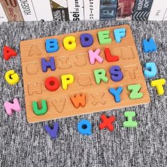 Ahşap Harfler ve Sayılar Seti