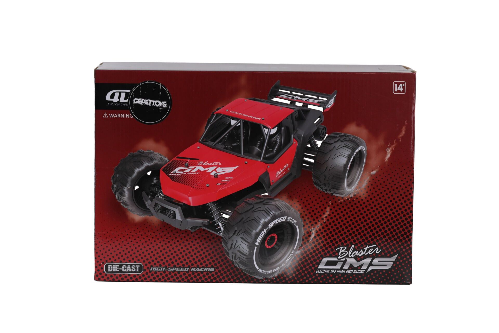 4D-H5 Blaster Metal Kasa Elektrikli Araba 50 km -Gepettoys