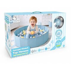 ER-704 YUMUŞAK MİNDERLİ TOP HAVUZU-MAVİ
