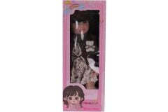 LMN232 55 CM MÜZİKLİ SİLİKONLU ET BEBEK