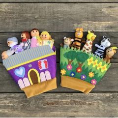 Eldivenli Parmak Kukla aile