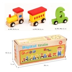 Ahşap Rakam Treni