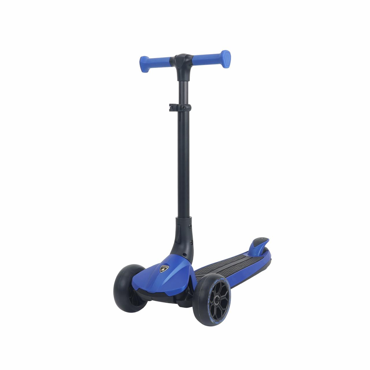 L1-B LAMBORGHİNİ LİSANSLI IŞIKLI SCOOTER MAVİ