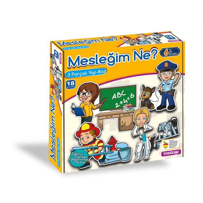 Mesleğim Ne? - Dev Parçalı Yap-Boz