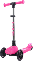 L5JELLY-P LAMBORGHİNİ LİSANSLI PARILTI IŞIKLI SCOOTER PEMBE