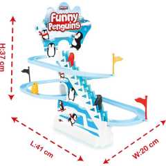 Funny Pilli Eğlenceli Penguenler Hareketli Oyuncak