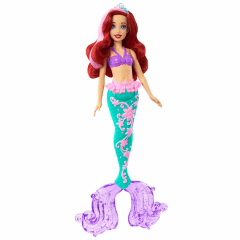 HLW00 Disney Prensesleri Muhteşem Renk Değiştiren Saçlı Deniz Kızı Ariel - Erkol Özel Fiyatlı Ürün