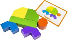 Block Buddies Ahşap Görsel Zeka Oyunu