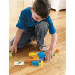 Block Buddies Ahşap Görsel Zeka Oyunu