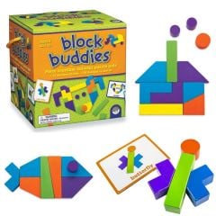 Block Buddies Ahşap Görsel Zeka Oyunu