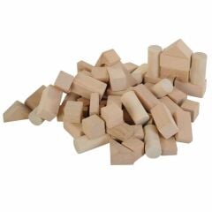 Natural Ahşap Bloklar Eğitici Oyuncak