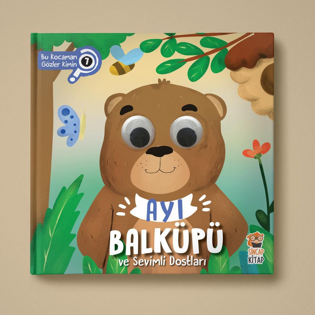 Ayı Balküpü ve Sevimli Dostları Kocaman Gözler