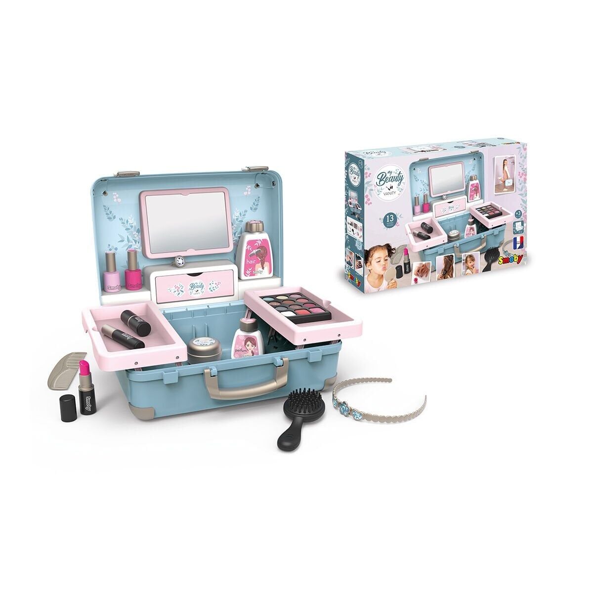 7600320148 Smoby My Beauty Güzellik Kozmetik Çantası Oyun Seti +3 yaş