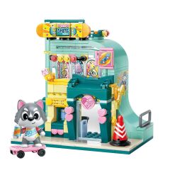 K28009-KP28009 Keeppley Lovely Street -  Husky Skate Shop 343 Parça Yapım Seti