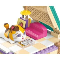 KP28018 Keeppley Lovely Street - Calico Cat Comic House 324 Parça Yapım Seti