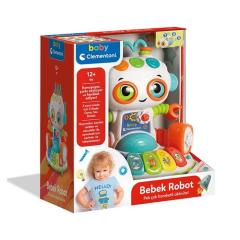 Baby Clementoni Bebek Robot Sesli ve Işıklı İnteraktif Oyuncak