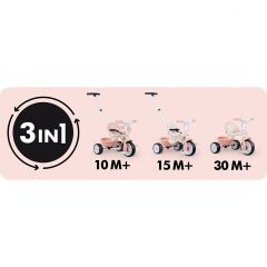 7600740419 Be Move Comfort Tricycle Pink