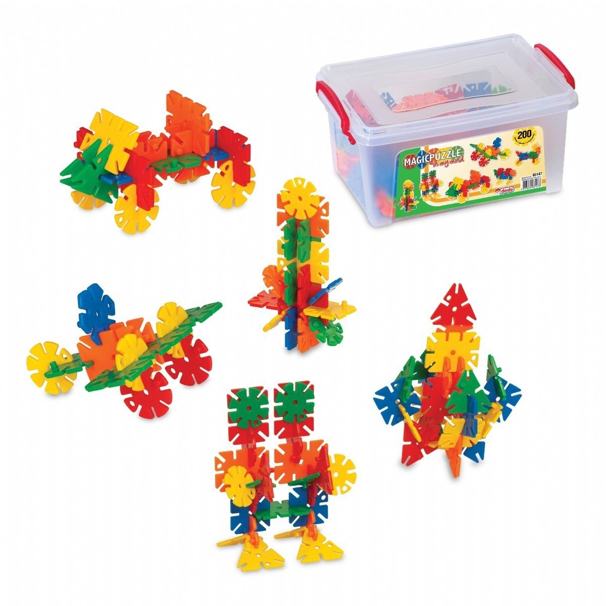 Magic Puzzle Küçük Box 200 Parça Sihirli Puzzle