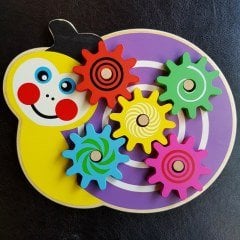 Ahşap Çark Puzzle Küçük Boy