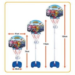 Ayaklı Basketbol Potası 3 Kademeli
