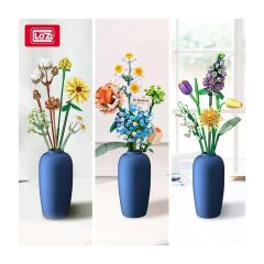 LZ1670 LOZ Eternal Flowers Serisi - ''Kar Sonrası İlk Güneş'' 646 Parça Yapım Seti