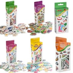 Manyetik Tahta Siyah-Beyaz Sayılar ve Harfler Magnet Hediyeli