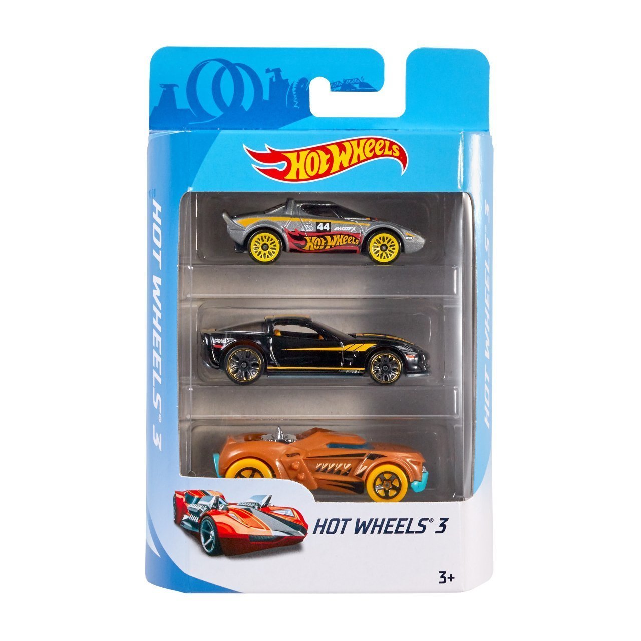 Hot Wheels 3'lü Araba Seti