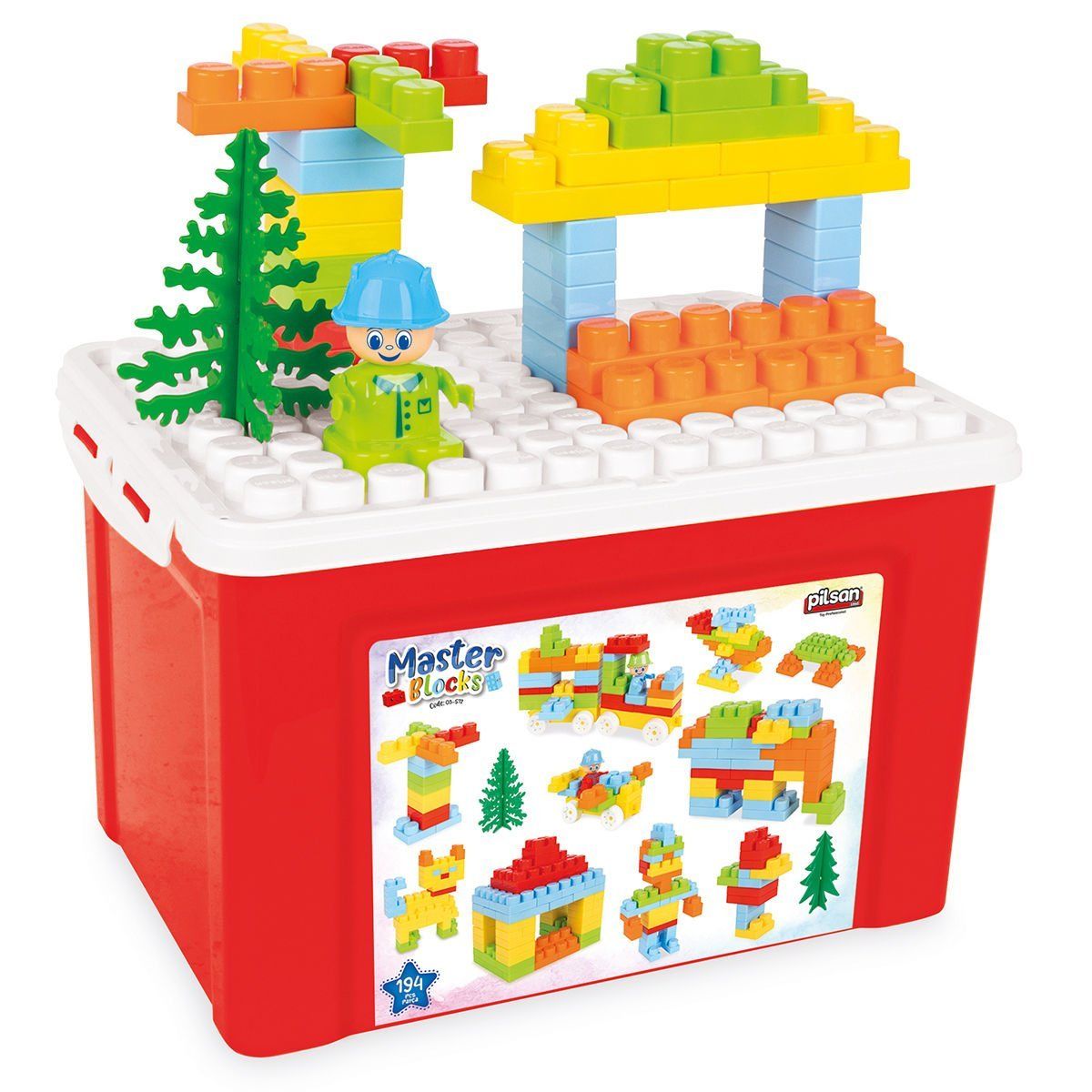 194 Parça Master Bloklar (Kutulu)