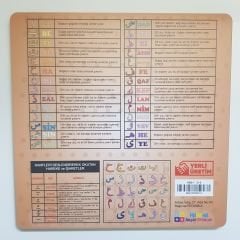 Ahşap Elif-ba Eğitim Seti