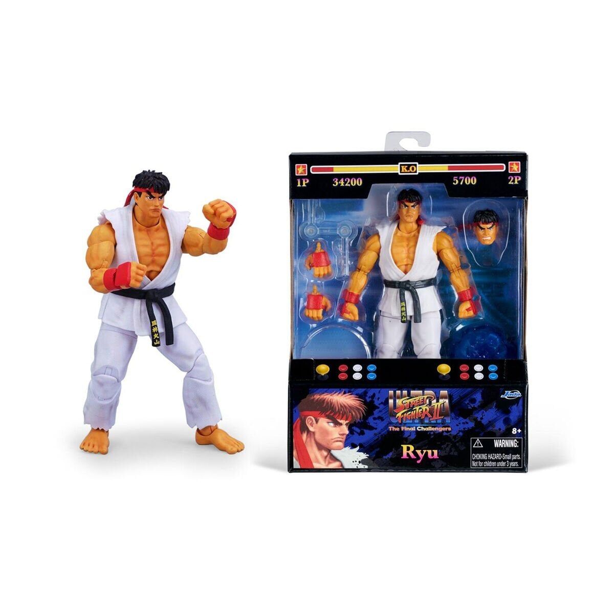9334215314R00 Street Fighter II Ryu 6 Figure