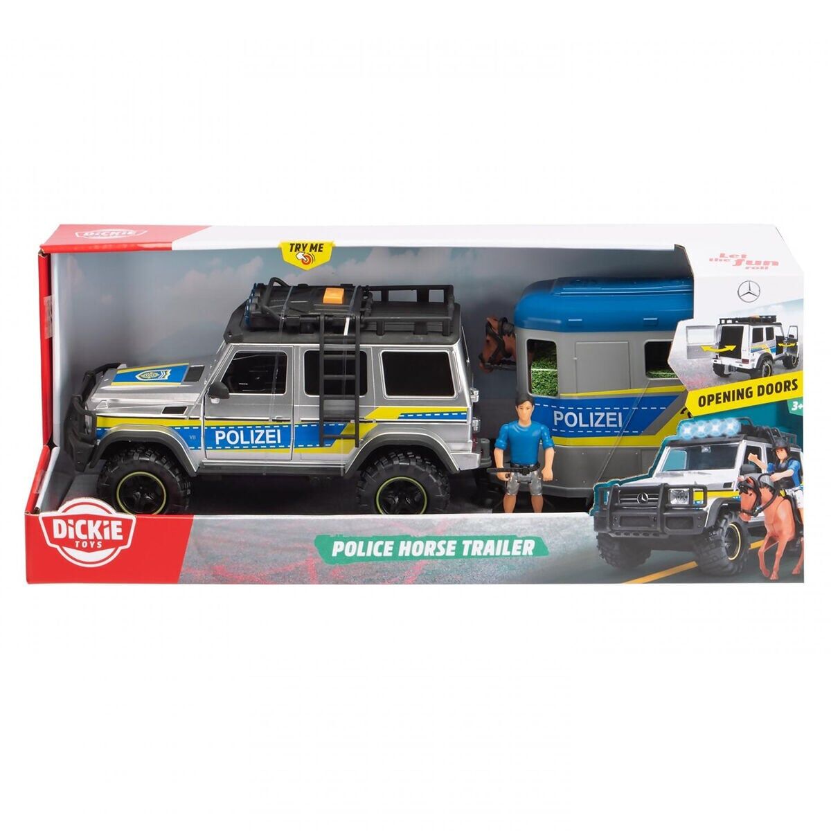 203717007038 Police Horse Trailer
