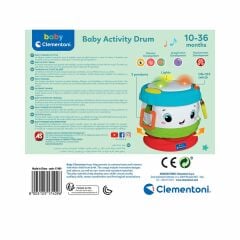 17409 Baby Clementoni - Aktiviteli Bebek Davulu