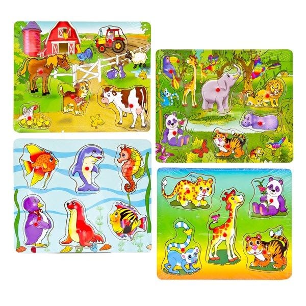 Ahşap Bultak Puzzle 22x29 Tutmalı Bultak 1 Adet