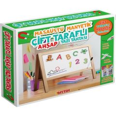 Masaüstü Manyetik Yazı Tahtası 62 Parça Magnet Hediyeli