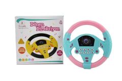 Babycim 360 Dönen Sesli Direksiyon 8 Farklı Araç Sesi