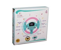 Babycim 360 Dönen Sesli Direksiyon 8 Farklı Araç Sesi