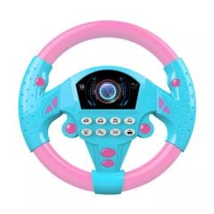 Babycim 360 Dönen Sesli Direksiyon 8 Farklı Araç Sesi