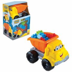 Oyuncak Damperli Kamyon 20 Parça Lego Bloklu